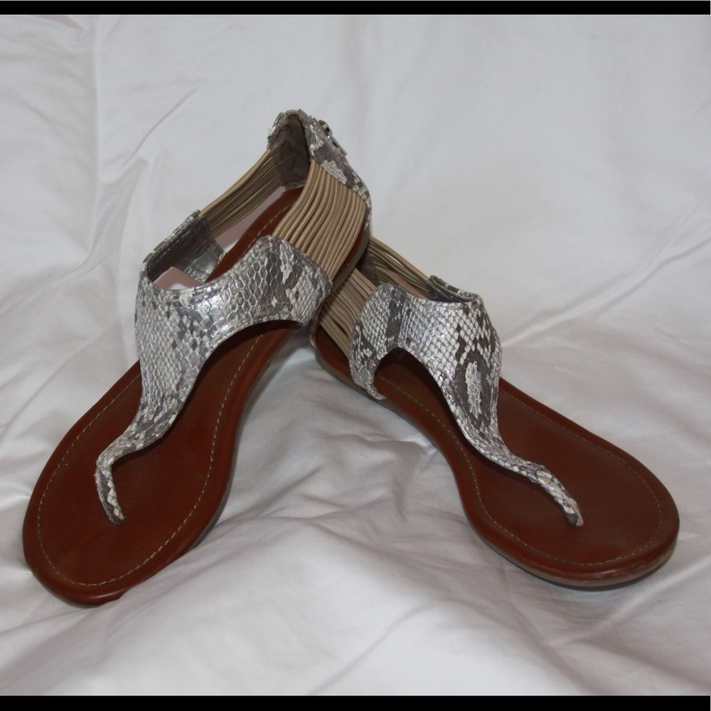 ‼️SNAKE SKIN COMFORTABLE SANDALS‼️
